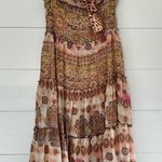 Young at Heart Women’s Large Y2K 2000s Patterned Ruffle Babydoll Dress Photo 1