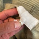 Avec Les Filles Olive Green Corduroy Cropped Button Front Jacket Size Small Photo 8