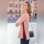 Boden Logan Side Stripe wool blend Sweater in Size small Photo 4