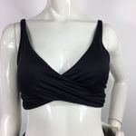 Tahari Wrap Bikini Top Size L Black Photo 12
