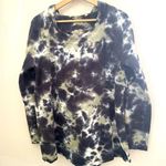 Soft Surroundings Womens Hoodie Sweatshirt Tie Dye Tunic Fall Winter Beachy M Photo 0