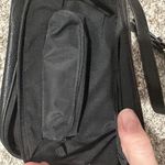 Vintage Tignanello black leather crossbody bag purse 9x7 Photo 2