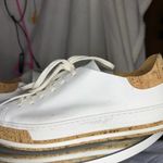 Schutz Murphy Women's White with Cork Details Platform Leather Sneakers Size 7.5 Photo 8