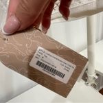 Meshki  White Knit Crop Top with Gold Buttons and skirt Photo 1