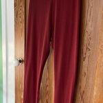 Alo Yoga Ribbed High-Waist 7/8 Blissful Leggings in Cranberry - Sz Small 🧡🎀 Photo 3