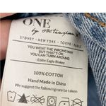 One Teaspoon Free Love Jean Skirt Ford Distressed Photo 12