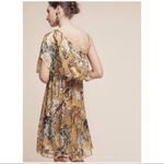 Hemant and Nandita Silk Gold Blooming Dress Size Medium New with Tags Photo 3