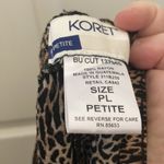 FINAL MARKDOWN Koret animal print slacks large petite Size undefined Photo 3