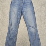 Reformation  Jeans Liza Ultra High Rise Straight Cropped Jeans Malta Sz 27‎ Photo 0