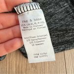 Rag and Bone  Gray Split Back Tank Top Photo 5