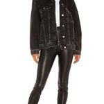 Free People  Black Faux Vegan Leather Spitfire Stacked Leggings 26 Photo 0