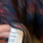 American Eagle  Maroon Paisley Long Sleeve Dress Photo 6