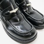MIA Vintage Y2K Black Chunky Heeled Loafers Photo 5