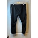 Avia  Black Athletic Leggings Cropped Capris Side Pockets Women XL 16/18 Gym # Photo 2