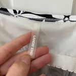 Lands' End  Tummy Hiding Blouson Floral Tankini Top Black White S 10 Swimsuit Top Photo 3