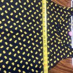 Pleione  Black and Yellow Sleeveless Scoop Neck Casual Dress Photo 6