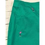 Requirements  Green Casual Novelty Cropped Capri Pant Pink Flamingo Size 14 Photo 28