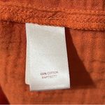 LC Lauren Conrad NWT LC square neck cotton gauzy lace trim 3/4 sleeve top blouse size medium NEW Photo 8