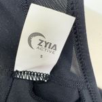 Zyia Black Flower All Star Sports Bra S Photo 5