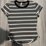 Free People Movement Crop Stripe Top XS Photo 3