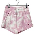 Champion Reverse Weave Pink Tie-Dye Shorts Urban Outfitters UO Exclusive XS Photo 1