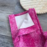 Urban Outfitters  vivica pink snakeskin‎ faux leather low rise pants Photo 10