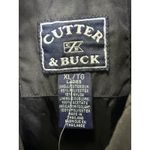 Cutter and Buck Vest Womens XL Black Quilted Button Up Sleeveless Outdoor Layer Photo 1