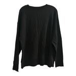 Athleta  Women's Black Henley Long Sleeve Sweatshirt Size L Casual Photo 8
