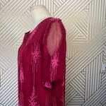 Sundance Catalog Cora Embroidered Tunic Wineberry Pink Photo 6