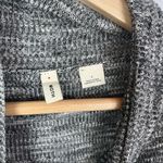 Anthropologie Moth Marled Gray Cowl Neck Knit Sweater L Photo 6