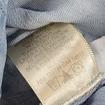 Cloth & Stone Chambray Shift Dress Womens M Blue Tencel Off Shoulder Lightweight Photo 7