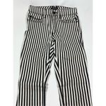 Tripp NYC 005 Daang Goodman black white striped skinny denim jean size 25 Photo 2