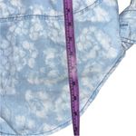 Liverpool  White Cloud Button Down High Low Long Sleeve Small Shirt Photo 13