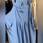 Chic Blue Overall Jumpsuit Size XL Photo 9