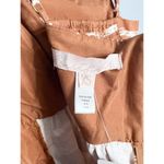 Anthropologie NWT  Hutch Bandeau Romper Size XS‎ Brown Motif Stripe Photo 9