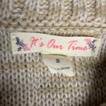it's our time 3/$22🌞 It’s Our Time Cowl Neck Cream Sweater Photo 2