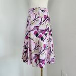 American Vintage Vintage Y2K Byerwear Pink Purple Butterfly Floral Cotton A Line Skirt S Photo 4