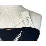 Beach Bunny Haute Summer Top in Black One Size New Womens Tank Cropped Photo 5