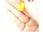 Tory Burch NWT 6 Josie cotton terry pull-on mini beach shorts gold hardware Navy Photo 5