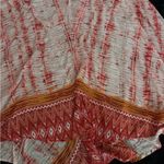 Red and White Striped Dress Size XL Photo 4