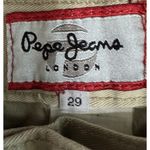 Y2K 97 Pepe Jeans London Women Beige 29 Pleated Front Hope Pant Deadstock Granny Photo 1