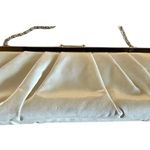 Vintage 1990s Jessica McClintock Gunne Sax Satin Evening Bag – NWT White Photo 6