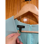 Escada Mint Green Virgin Wool Dress Women’s 42 Sleeveless Midi Made in Romania Size 10 Photo 7