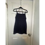 Urban Outfitters  Size Small petite Navy And White Plaid Mini Dress Y2K Style Photo 1