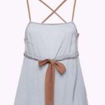 For Love & Lemons slip dress sky blue M Photo 6
