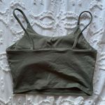 SAGE GREEN XS WORKOUT SPORTS BRA TANK Photo 3