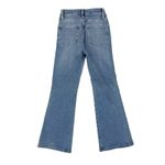 frame denim FRAME - Le One Crop Mini Boot Jeans in Blue Photo 2