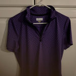Greg Norman Women's Short‎ Sleeve Golf Shirt in Size smalll petite Purple Photo 0