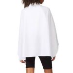 MM6 MAISON Martin Margiela White 100% Cotton Button Up Cape Style Top size EU 42 Size M Photo 1
