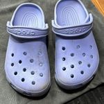 Crocs Crush Purple Platform Shoes Rubber Slip-On Classic Photo 0